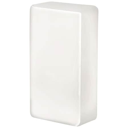 Access Lighting Brick, 1 light Outdoor LED Wall Mount, Opal Glass 20450LEDDLP-OPL